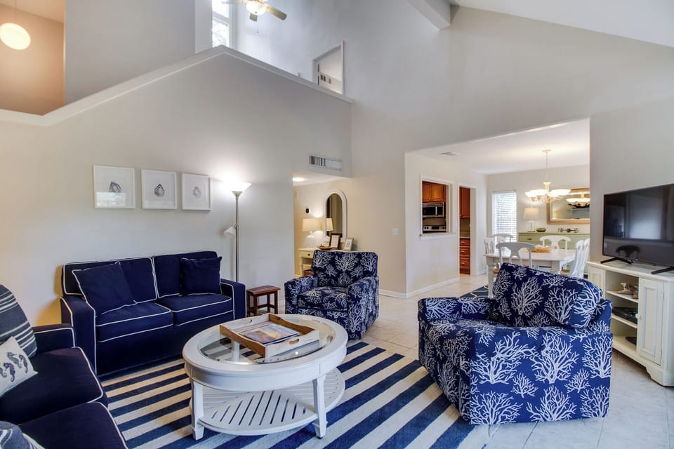 Villa, Multiple Beds, Kitchen, Garden View (2301 Heritage Villas) | Living area | 42-inch flat-screen TV with digital channels