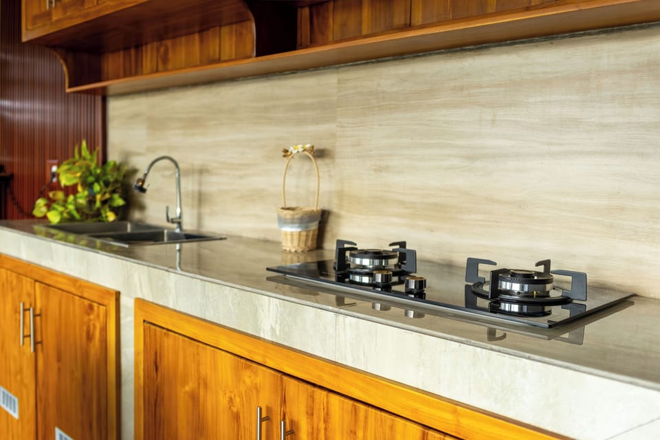 Classic Villa, 2 Bedrooms, Private Pool | Private kitchen | Fridge, stovetop, cookware/dishes/utensils