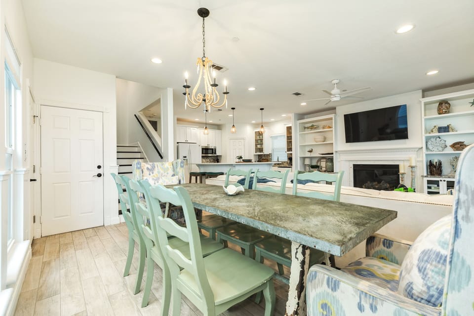 A great spot for family game nights too!