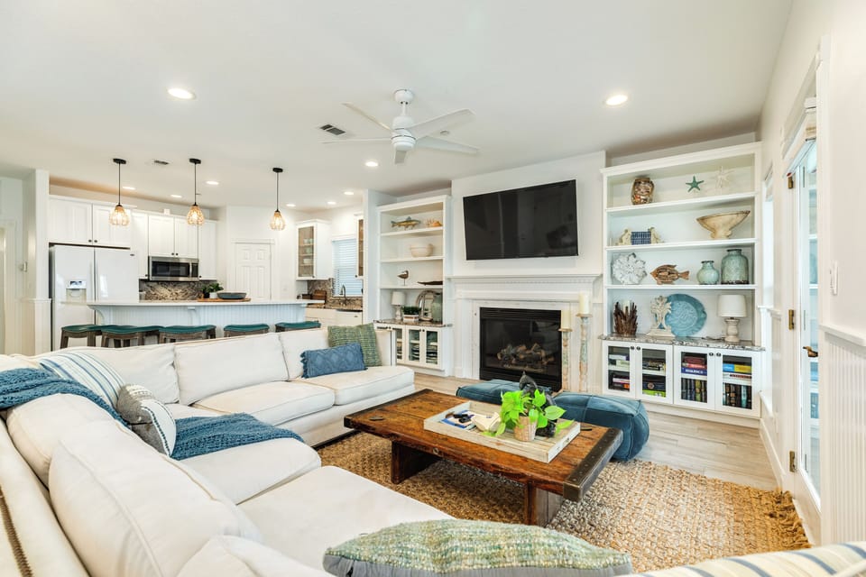 Enjoy family movie nights after days at the beach