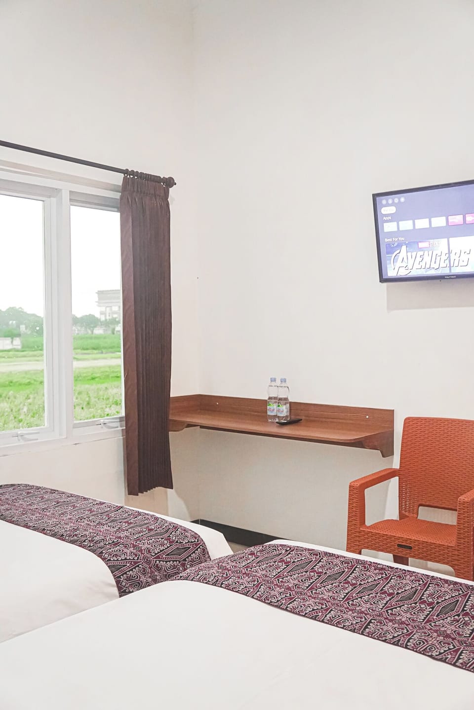 Twin Room, Non Smoking, City View | Premium bedding, down comforters, pillowtop beds, desk
