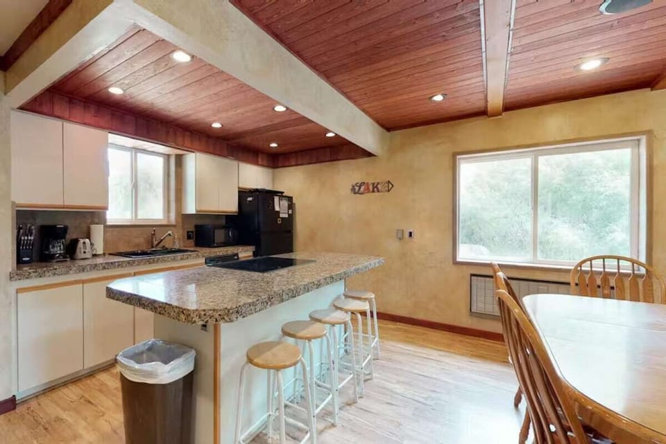 Plenty of space to cook, snack, and connect.