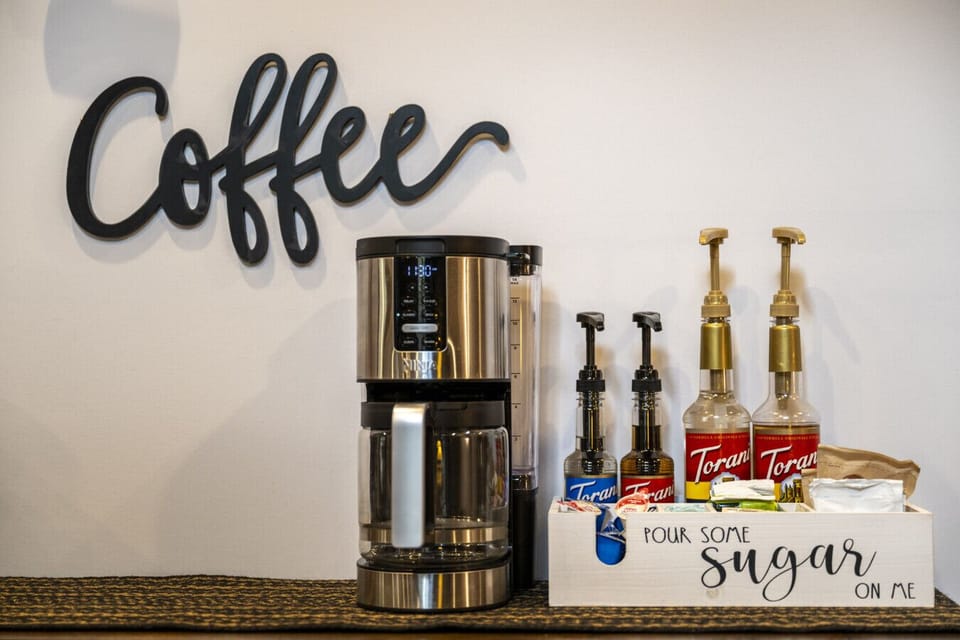 Coffee on vacation is a must, we get it