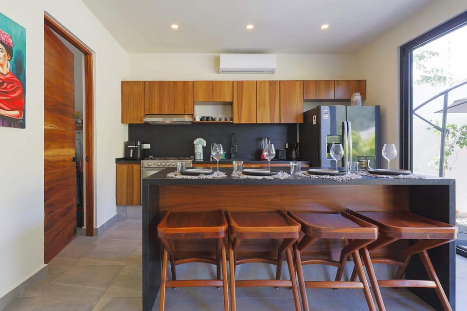 Prepare delicious meals in our fully equipped kitchen.
