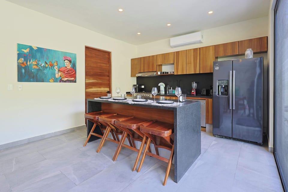 Prepare gourmet meals with our high-end appliances.