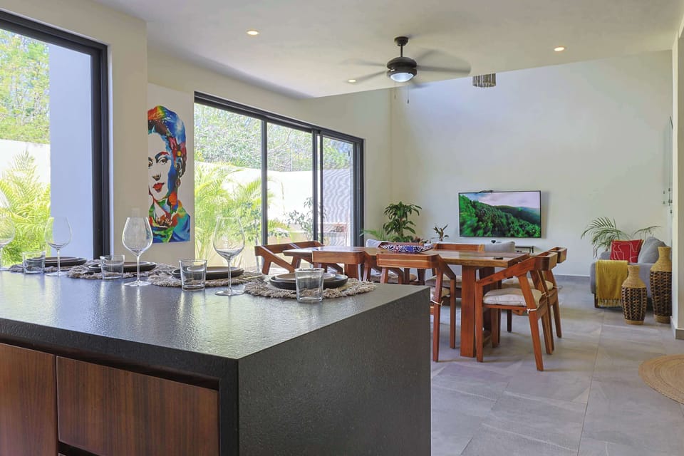 Enjoy meals in our expansive kitchen/dining area.