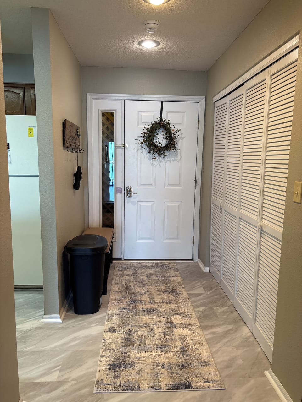 View of entry door