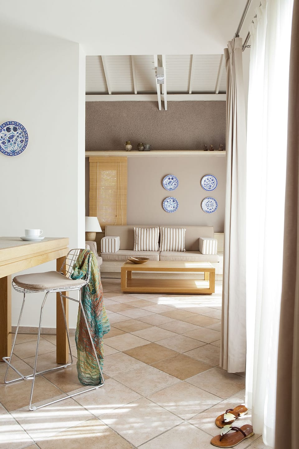 Deluxe Suite, 1 Bedroom, Sea View | Living area | TV