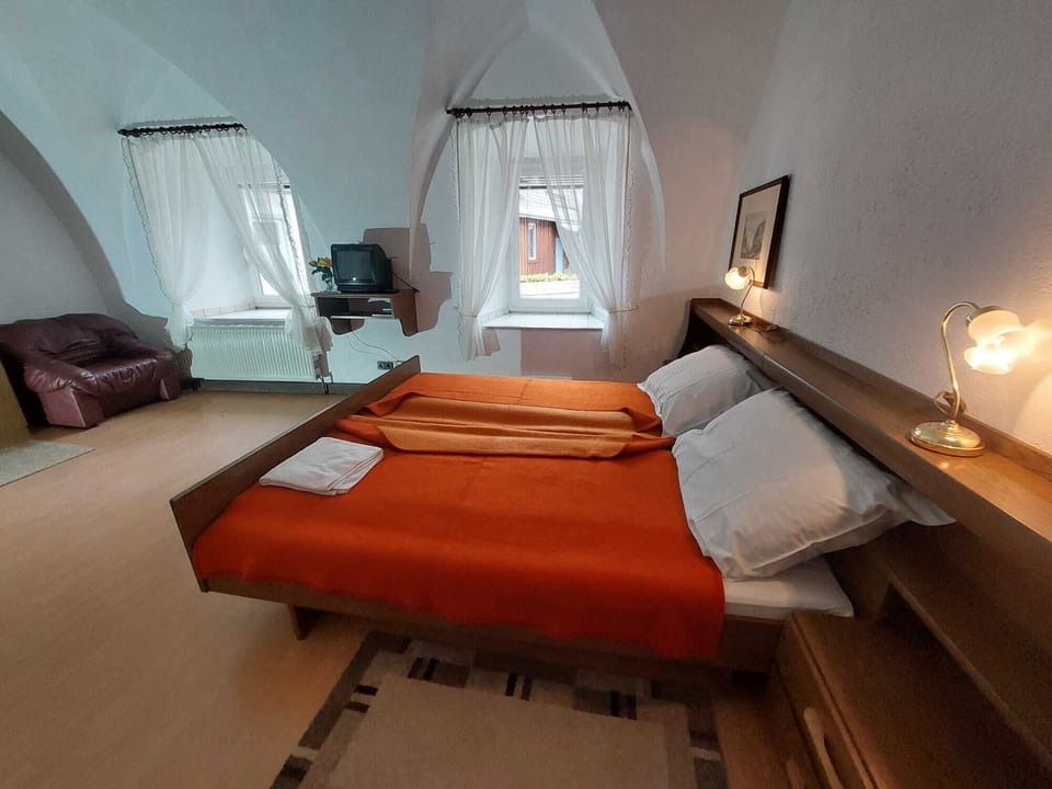 Comfort Double Room, Mountain View | Egyptian cotton sheets, premium bedding, desk, soundproofing