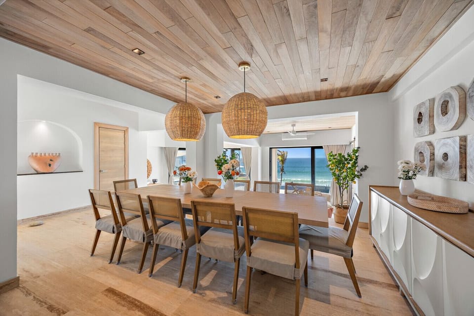 Inside dining room