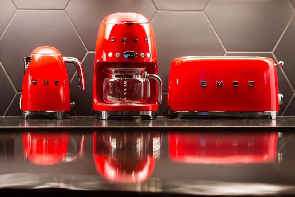 Smeg appliances.