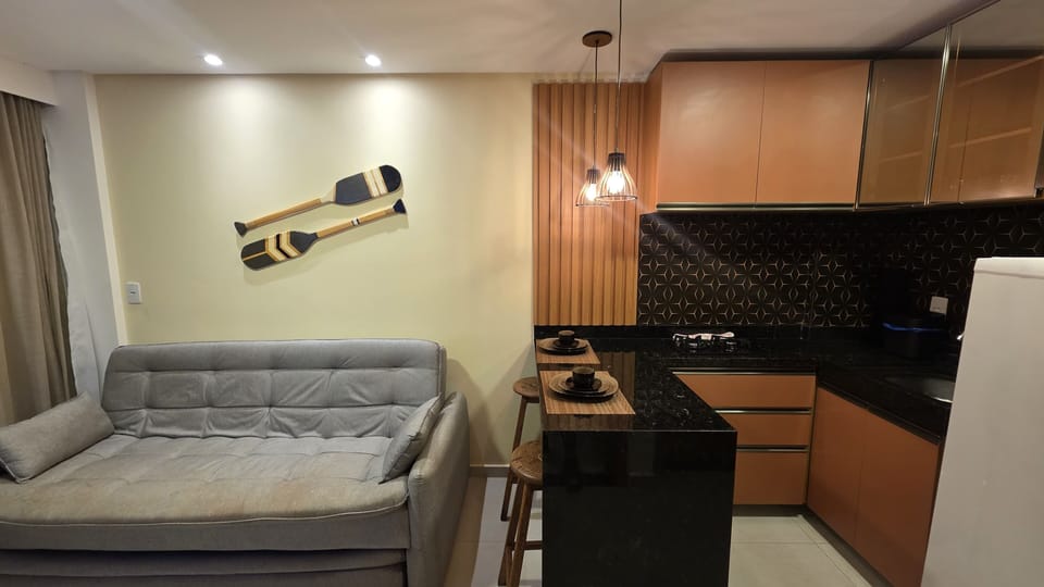 Deluxe Apartment, Courtyard View | Private kitchen | Fridge, microwave, stovetop, cookware/dishes/utensils