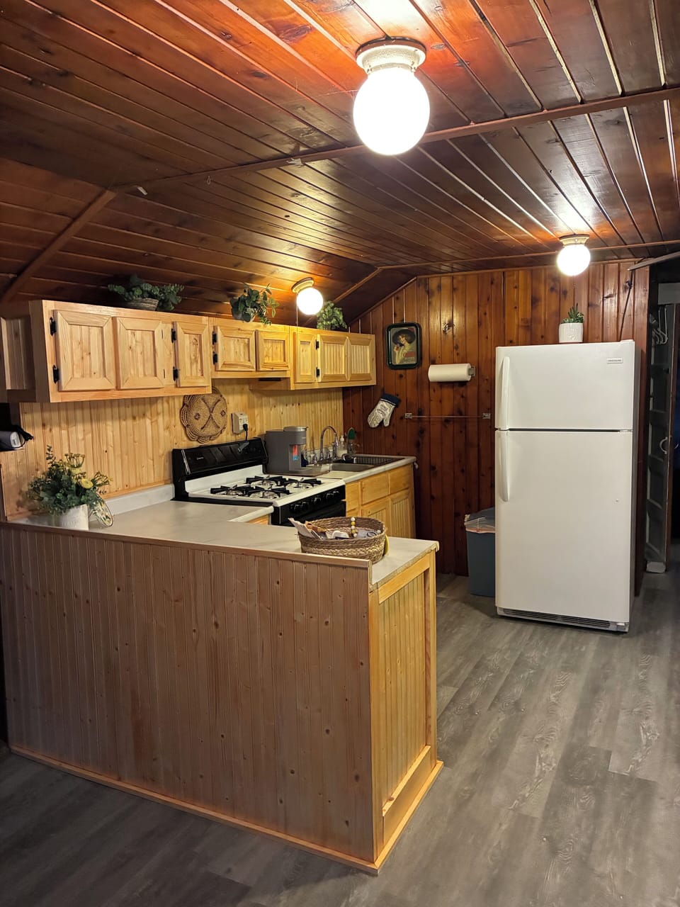 Remodeled kitchen 2026- cabinets and flooring