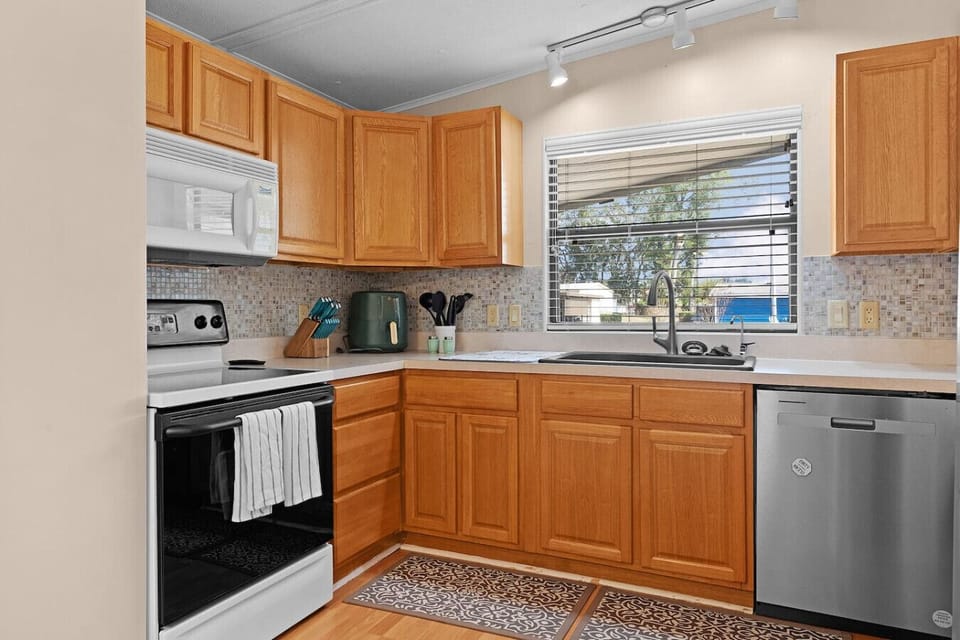 Bright, practical kitchen ready for your favorite recipes.