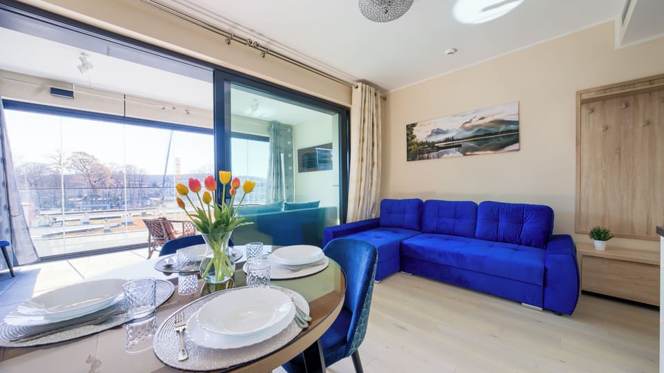 Apartment (216B) | Living area | Flat-screen TV