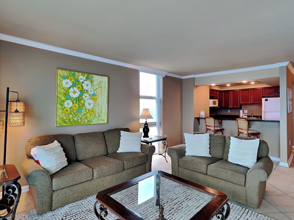 Living Area - Sleeper Sofa (Queen)