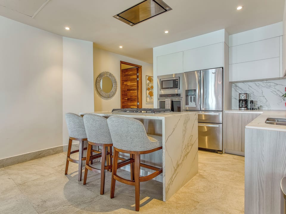 Kitchen — Spacious and fully equipped with everything you need to prepare complete meals