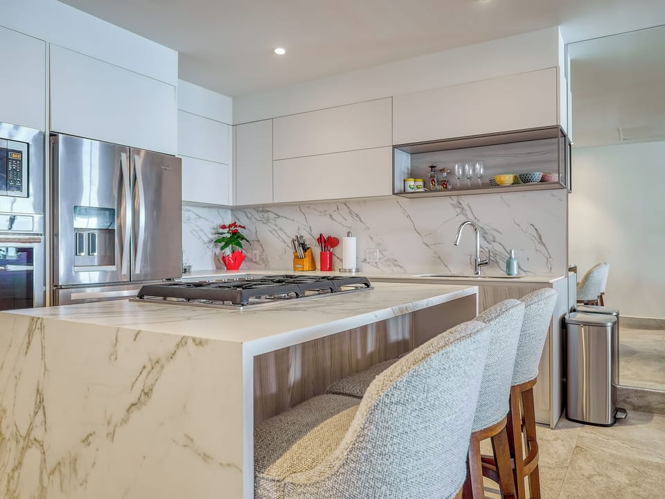 Kitchen — Spacious and fully equipped with everything you need to prepare complete meals