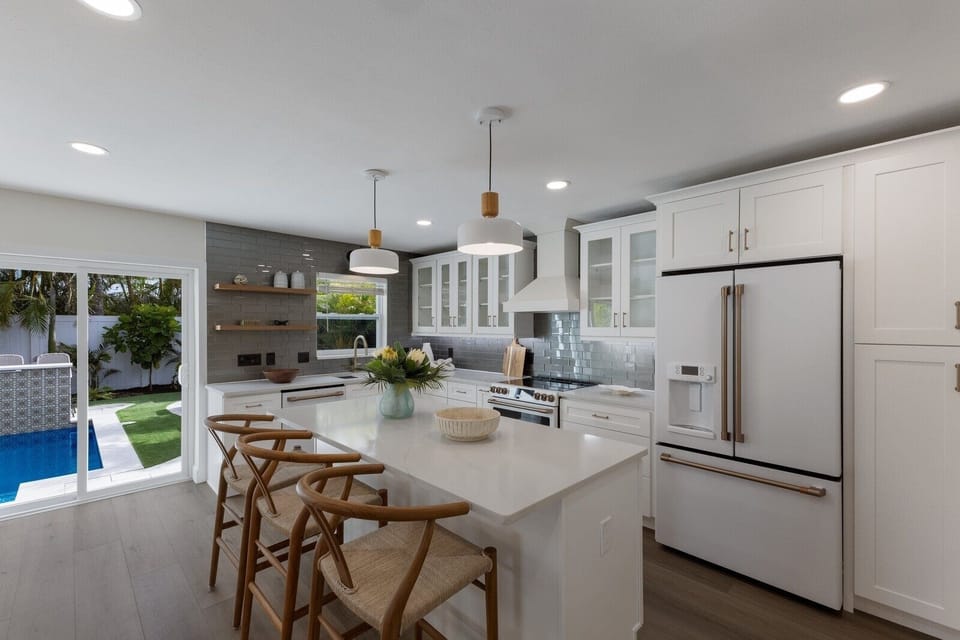 Villa, 2 Bedrooms | Private kitchen | Coffee/tea maker, fridge, oven, toaster