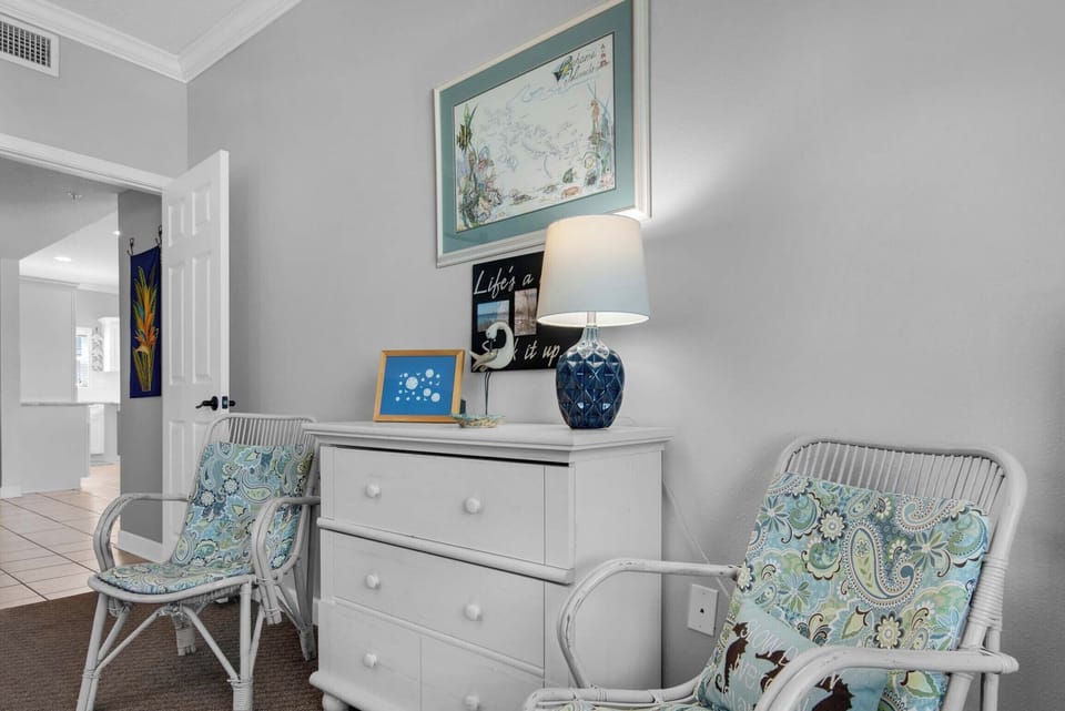 Seating in the primary bedroom