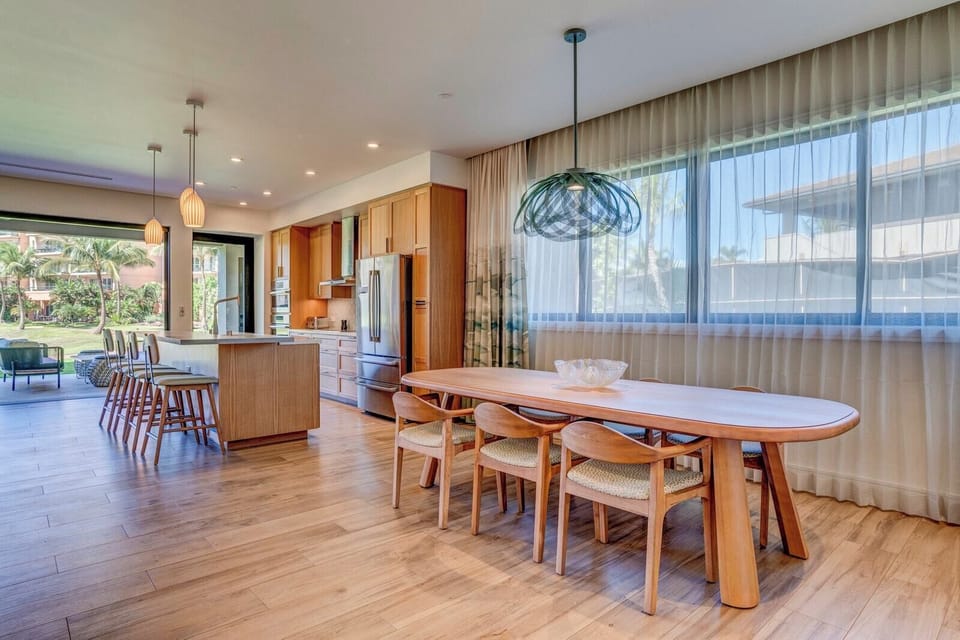 Dine in style under soft natural light and island-inspired design HKL-12A