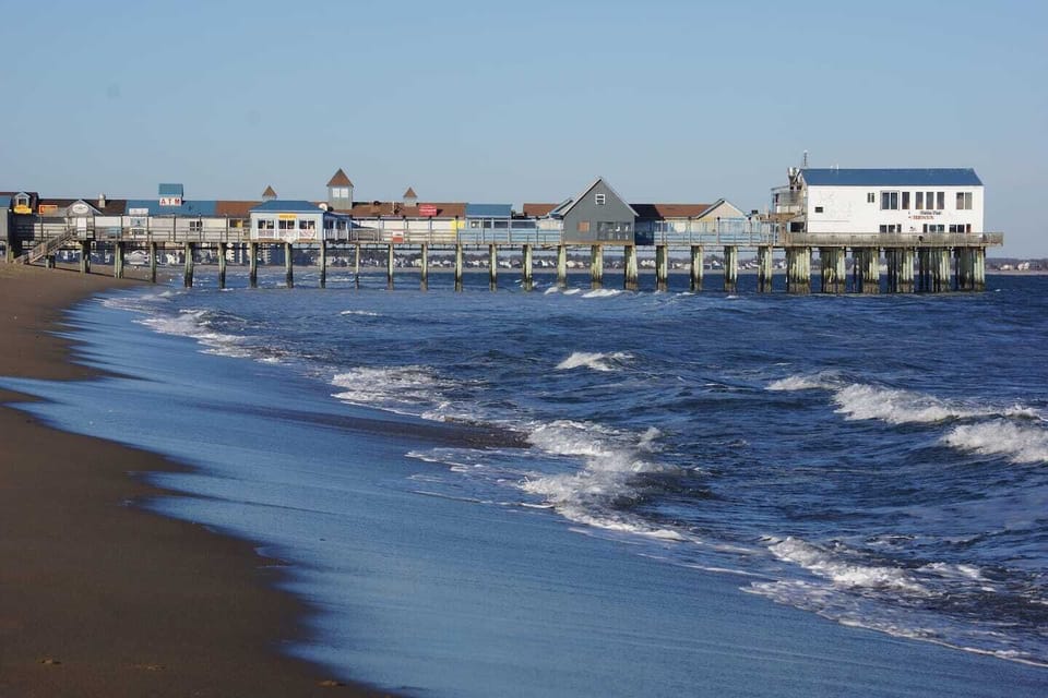 Old Orchard Pier is just 5 minutes away
