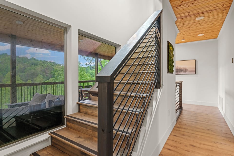 Large windows keep you connected to nature from every room.