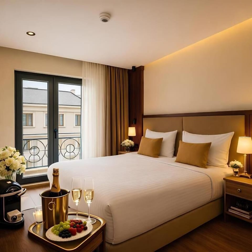 Standard Double or Twin Room, City View | Minibar, iron/ironing board, free WiFi, bed sheets