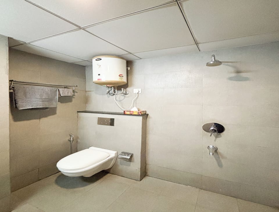 Studio, City View | Bathroom | Shower, free toiletries, towels, soap