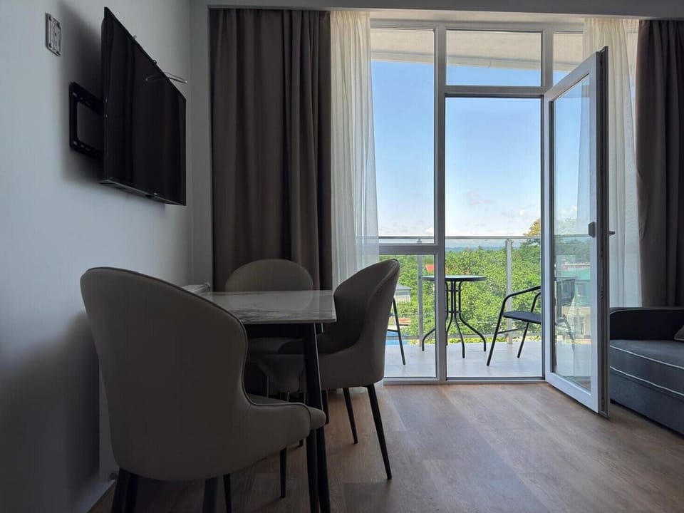 Apartment, Balcony, City View | In-room safe, blackout drapes, free WiFi, bed sheets