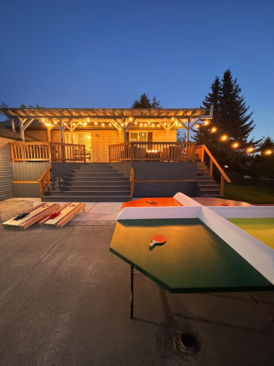 Gorgeous cozy deck for relaxing or entertaining