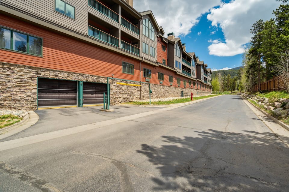 Park with peace of mind. One garage space included (note: low clearance).