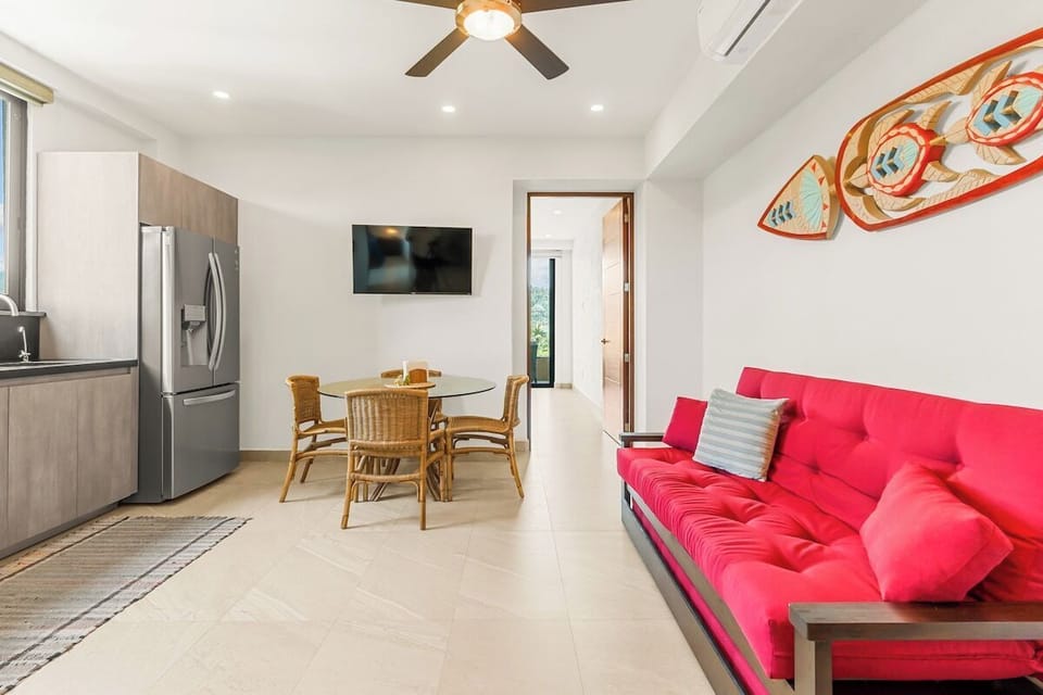 Immerse yourself in comfort in the main living space.