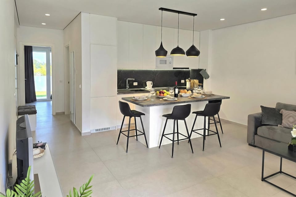 Kitchen and dining area