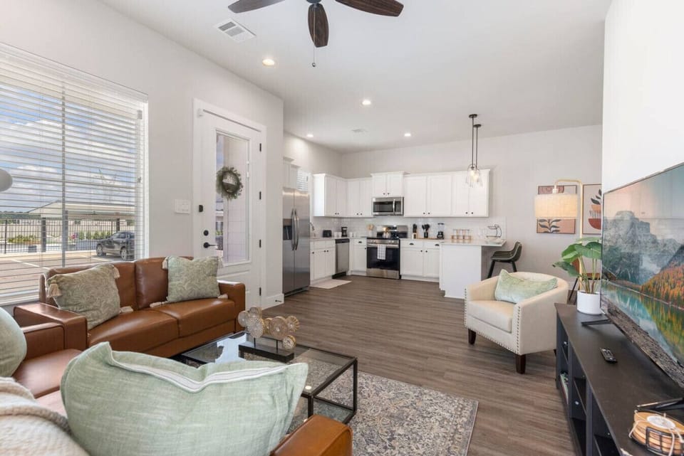 Enjoy open-concept living where you can cook, relax, and connect—all in one inviting space.