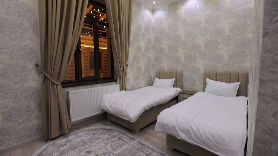 Double or Twin Room, City View | Hypo-allergenic bedding available, minibar, desk, laptop workspace