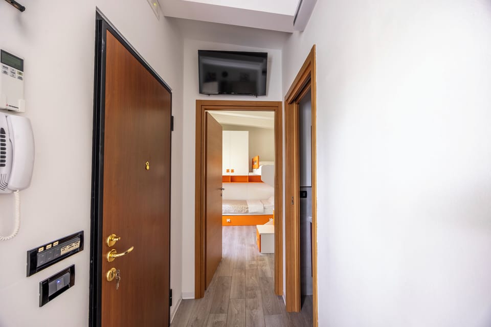 Interior entrance