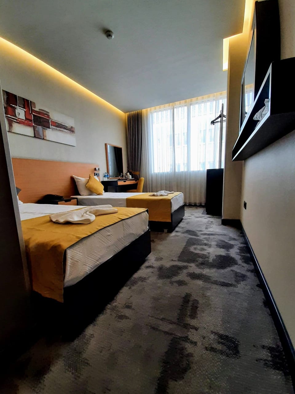 Standard Twin Room | Egyptian cotton sheets, premium bedding, down comforters, minibar
