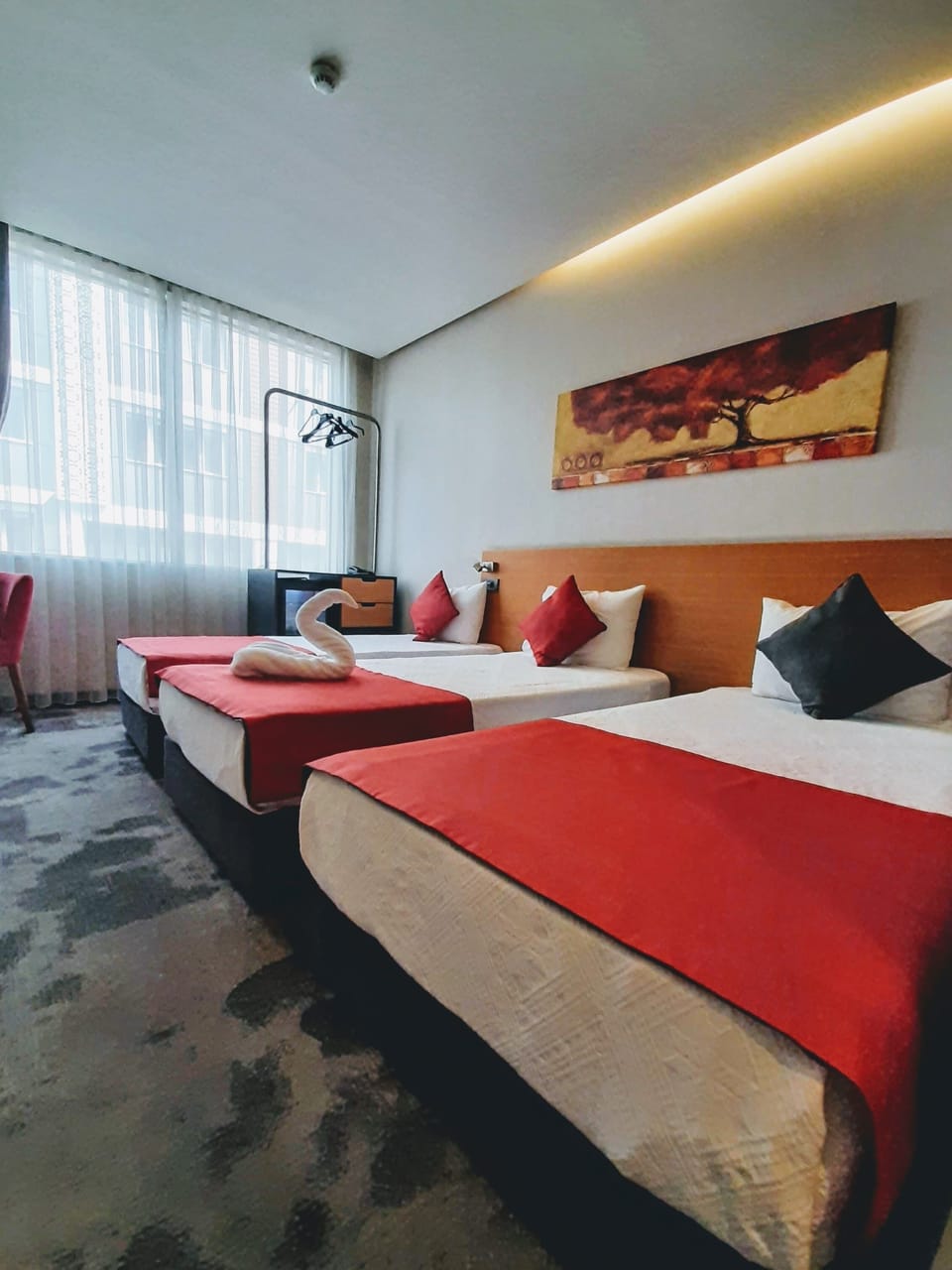 Standard Triple Room | Egyptian cotton sheets, premium bedding, down comforters, minibar