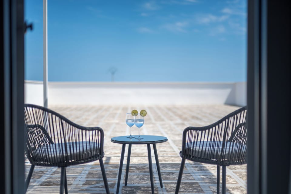 Basic Apartment, Pool View | Terrace/patio