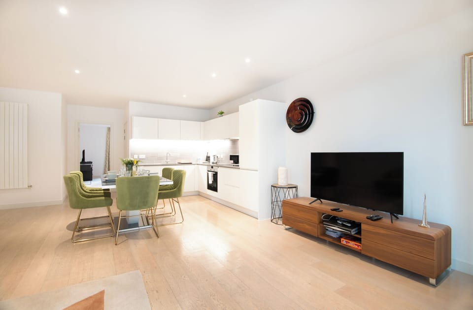 Superior Apartment, Balcony | Living area