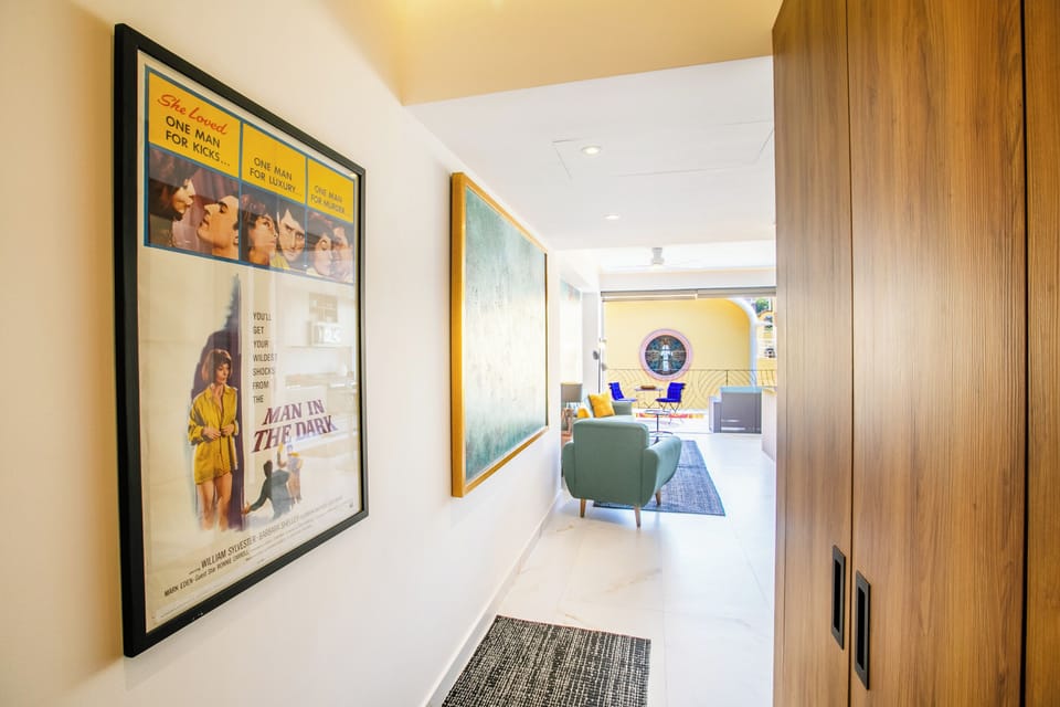 Hall to the second bathroom