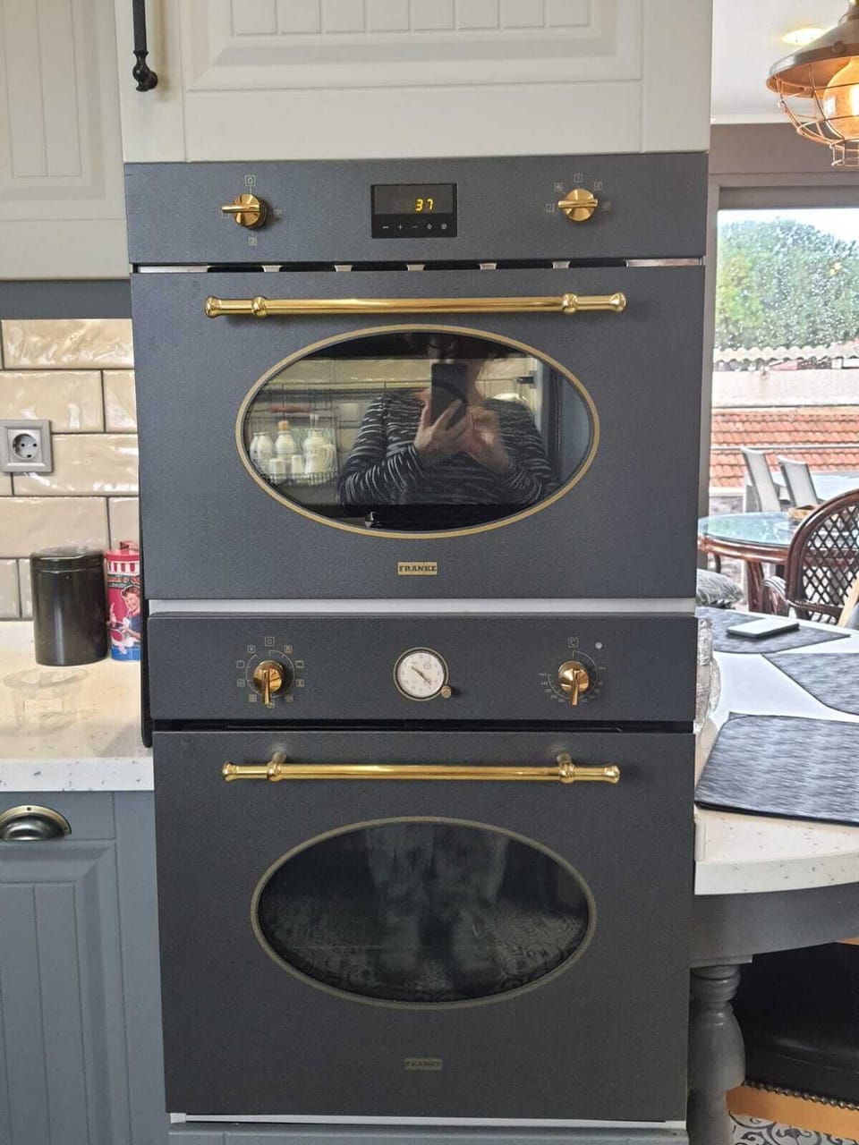 Comfort Twin Room, Beach View | Private kitchen | Full-size fridge, microwave, oven, stovetop