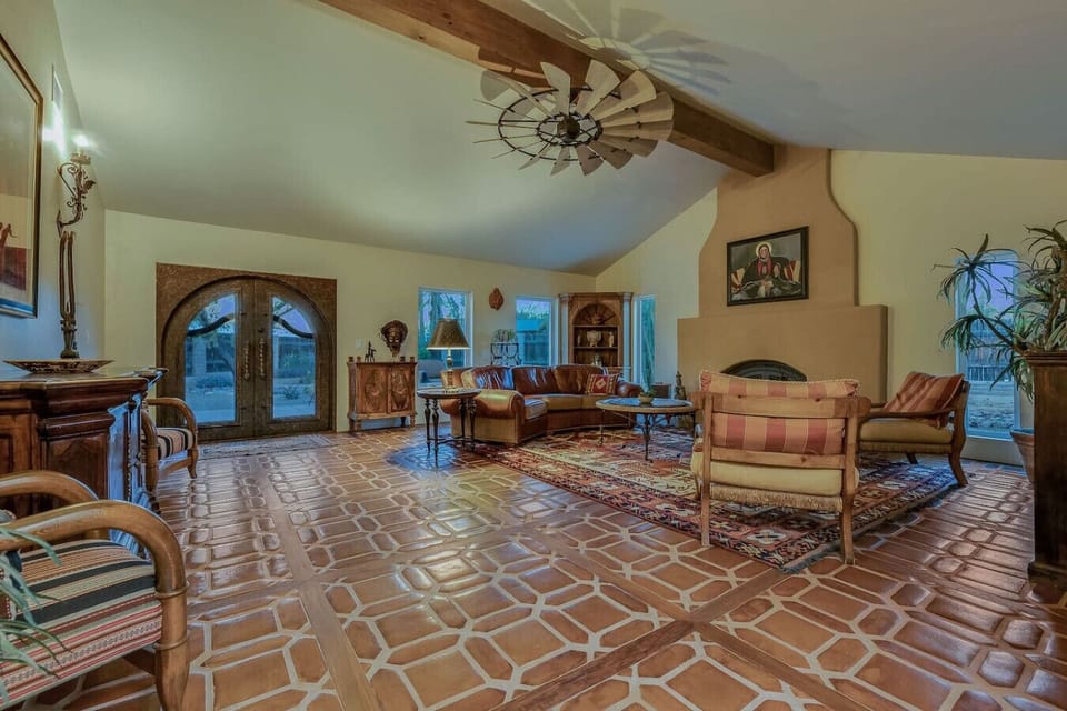 Inviting Living Room in Main House
