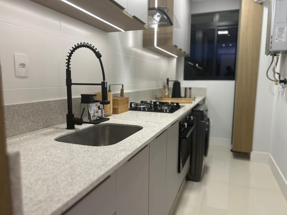 Luxury Apartment, Pool View | Private kitchen | Espresso maker, coffee/tea maker, electric kettle