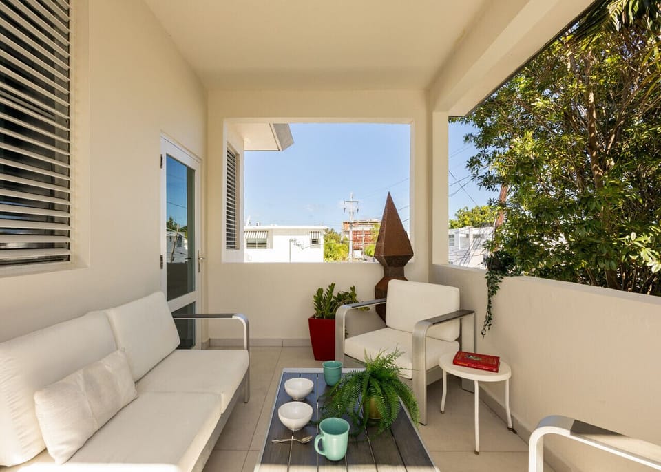 Private balcony