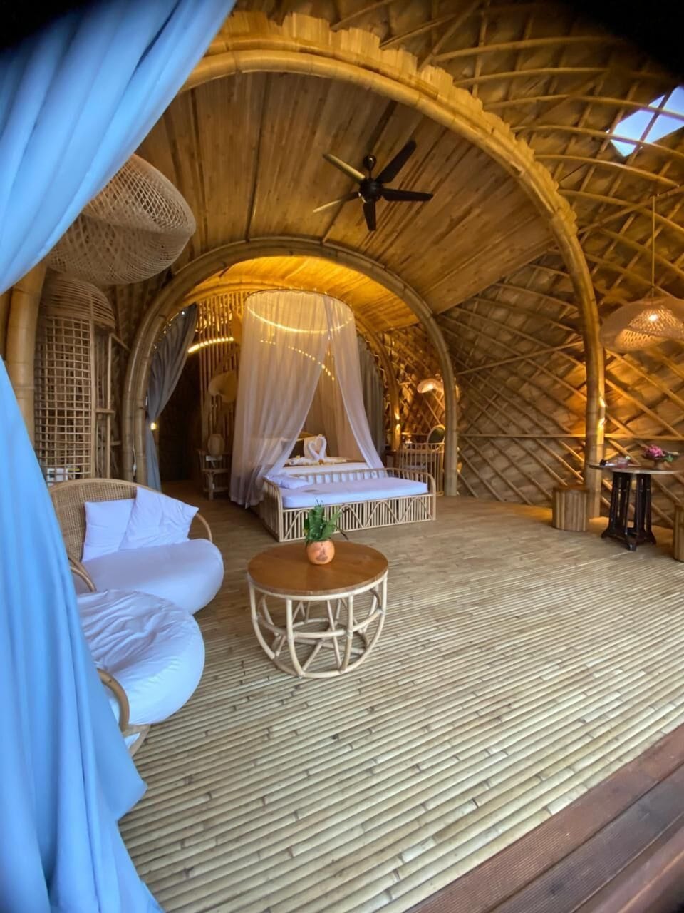 Luxury Double Room, Mountain View | Minibar, individually decorated, desk, laptop workspace