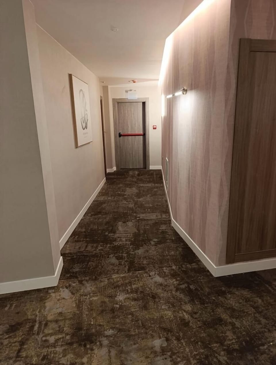 Handrails in hallways