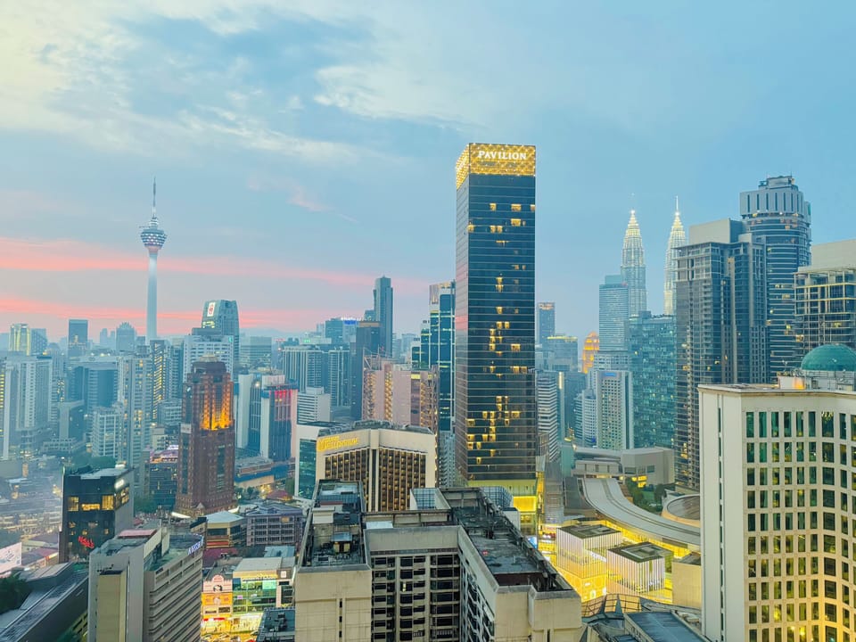 City view from property