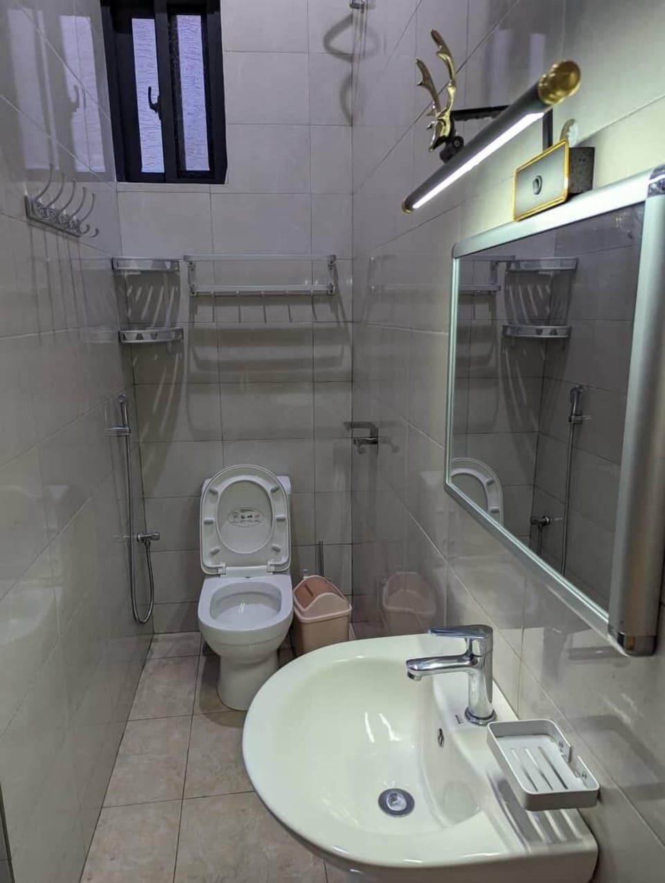 Luxury Double Room, Courtyard View | Bathroom | Shower, towels, soap, toilet paper